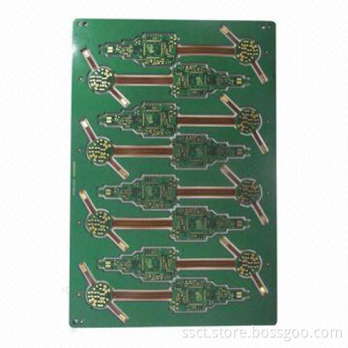 Rigid-flex PCB with 4 Layers